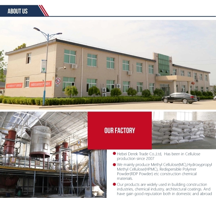 HPMC//Rdp/Starch Ether Thickeners for Construction Mortar