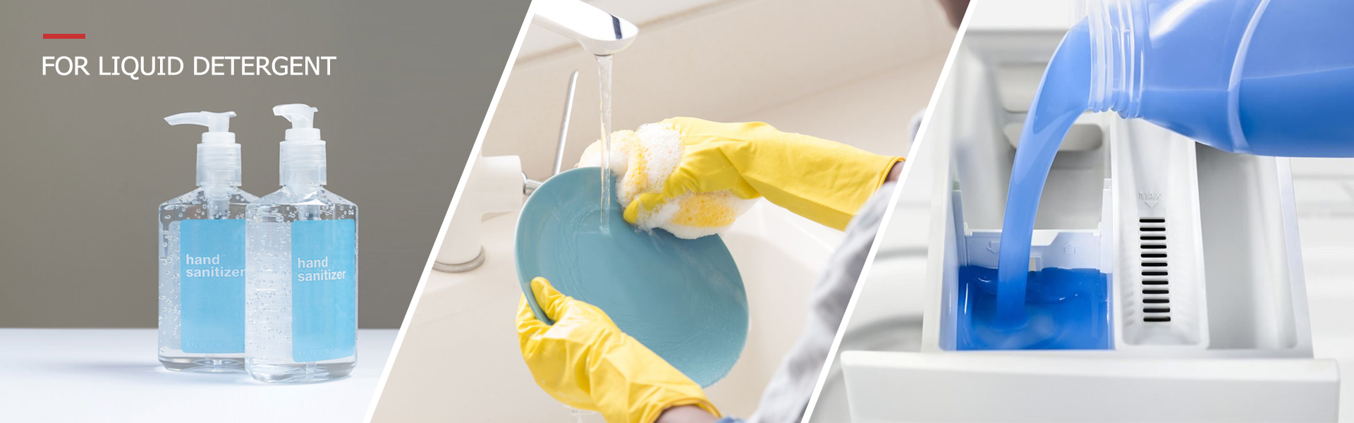 05 Derek Chemical HPMC improves viscosity, foam stability, and cleaning power in liquid detergents and dish soap