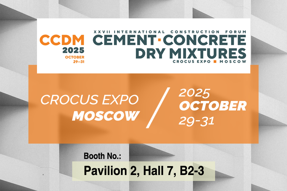 CCDM 2025 - Cement Concrete Dry Mixtures